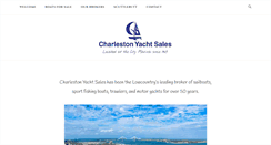 Desktop Screenshot of charlestonyachtsales.com